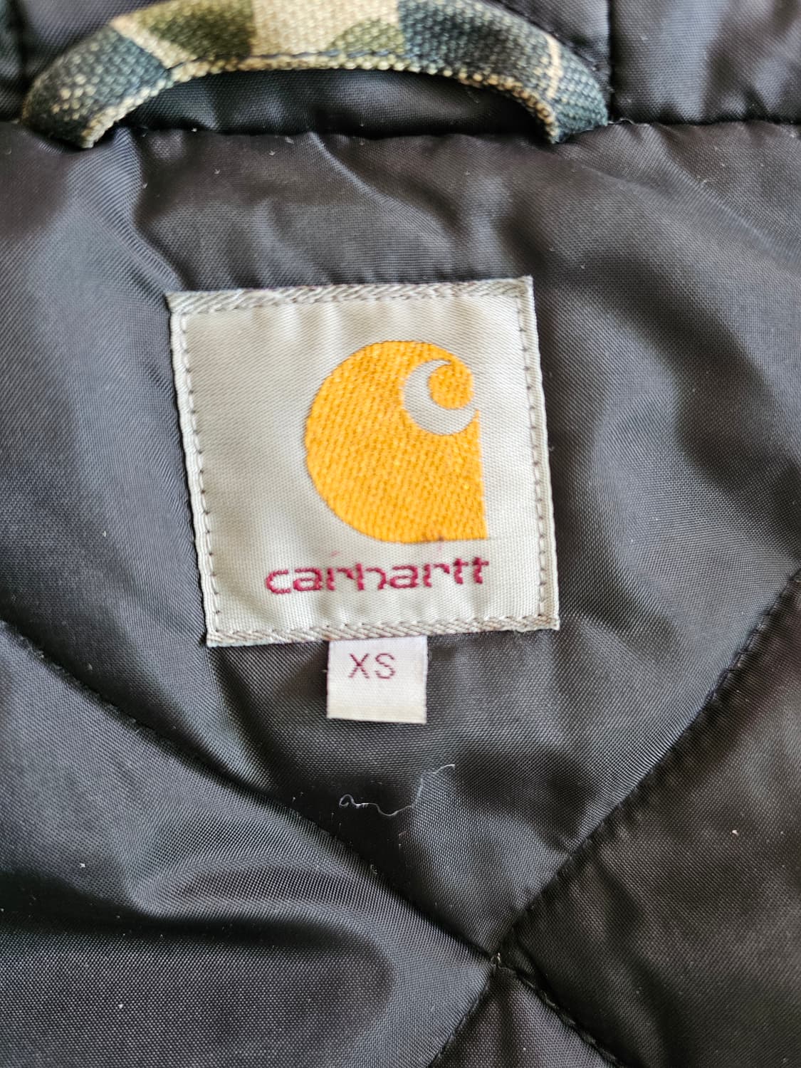 칼하트 시베리안 파카 카모 패딩 자켓 XS 상품이미지6