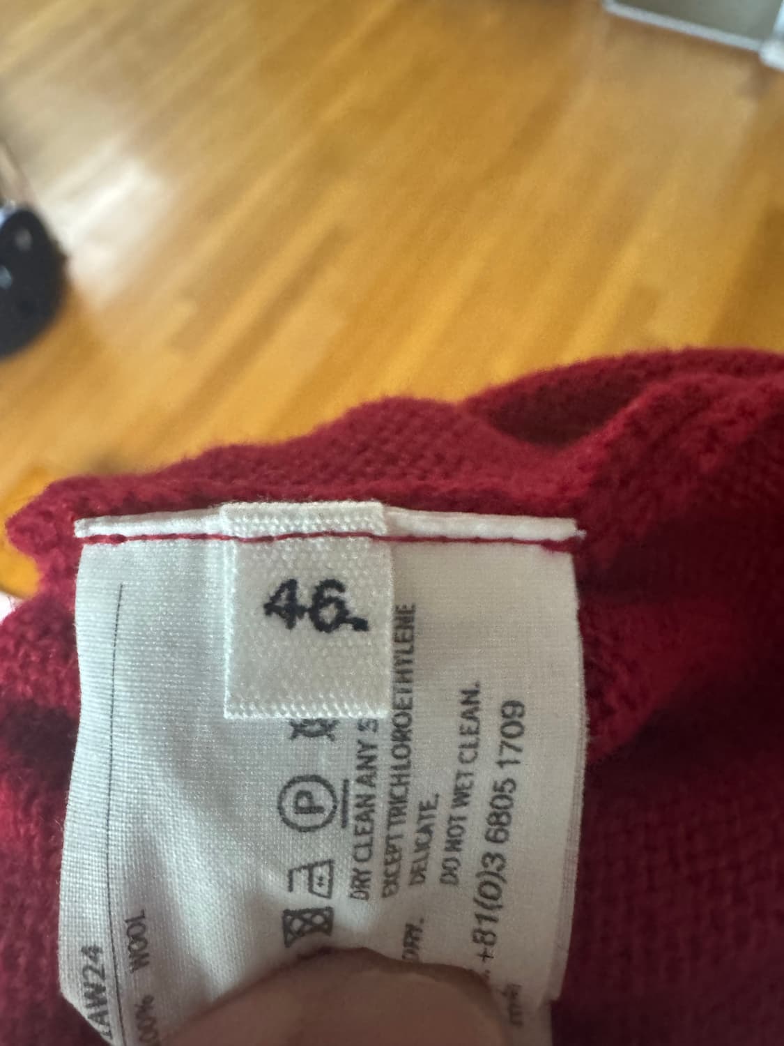 The soloist_ 본니트(레드) 46사이즈_ 2xl~3xl 상품이미지4