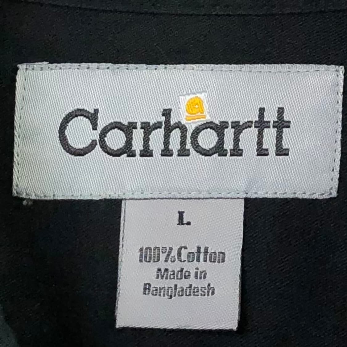 105 칼하트 블랙 워크 셔츠 상품이미지3