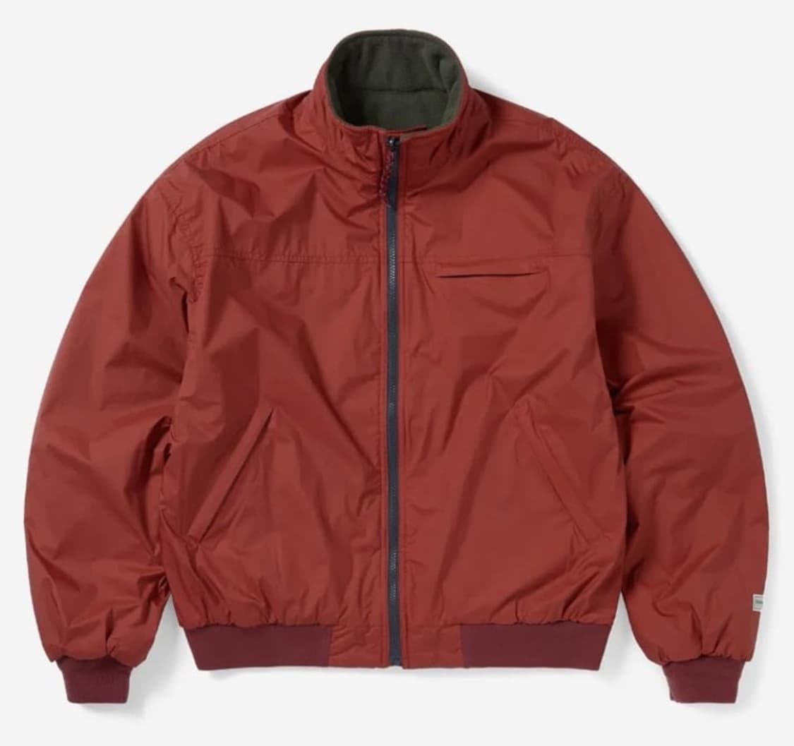 디스이즈네버댓 Reversible Warm Up Jacket Red 상품이미지1
