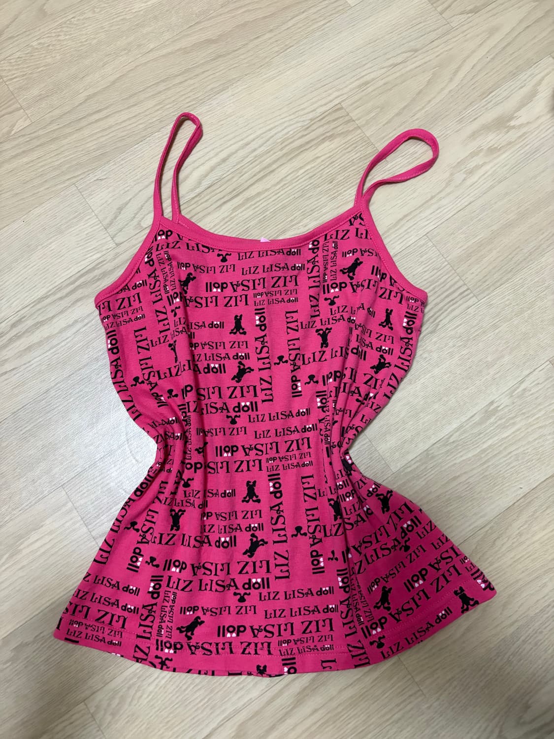 리즈리사 갸루펑크 핫핑크나시 상품이미지1