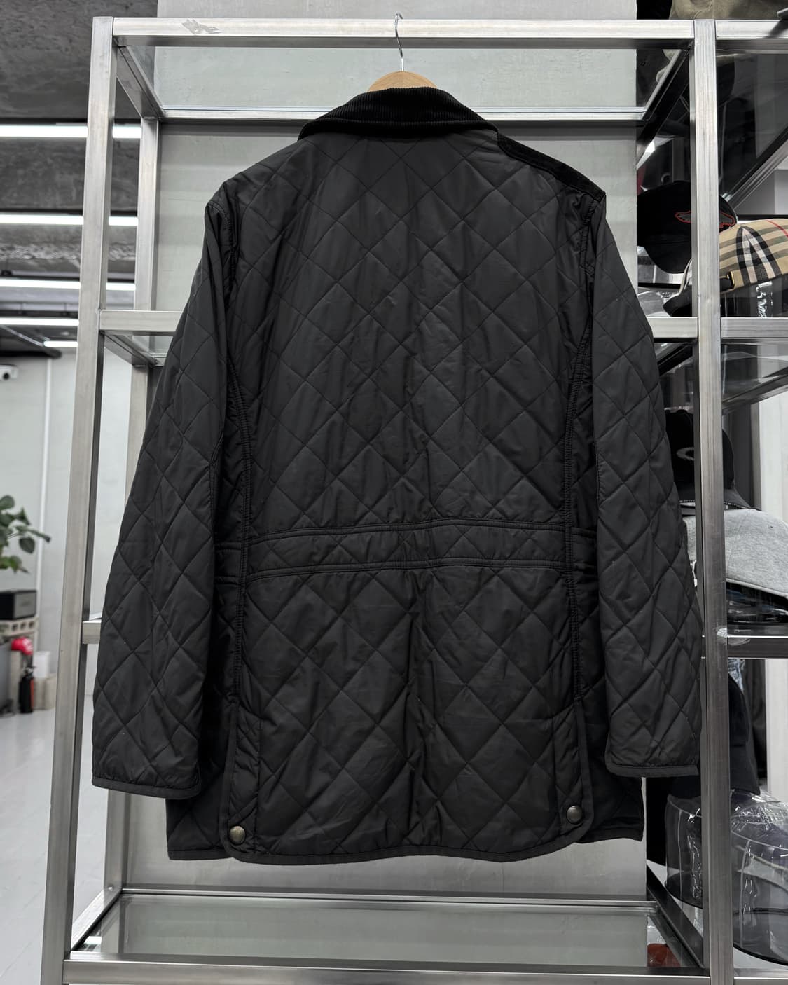 폴로랄프로렌 캠튼 퀼팅 자켓 경량 패딩 블랙 상품이미지4