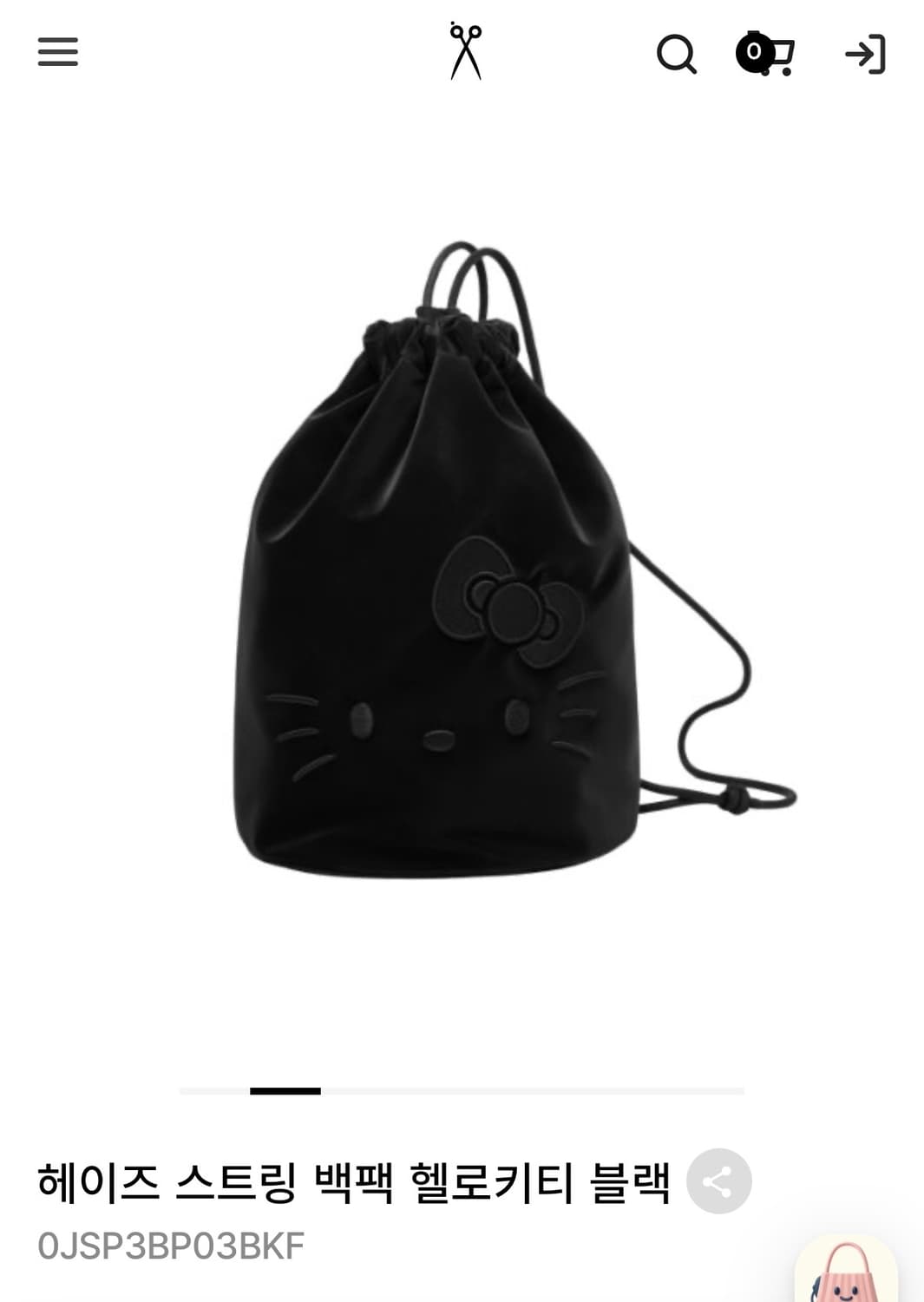조셉앤스테이시 헬로키티 스트링백 상품이미지1
