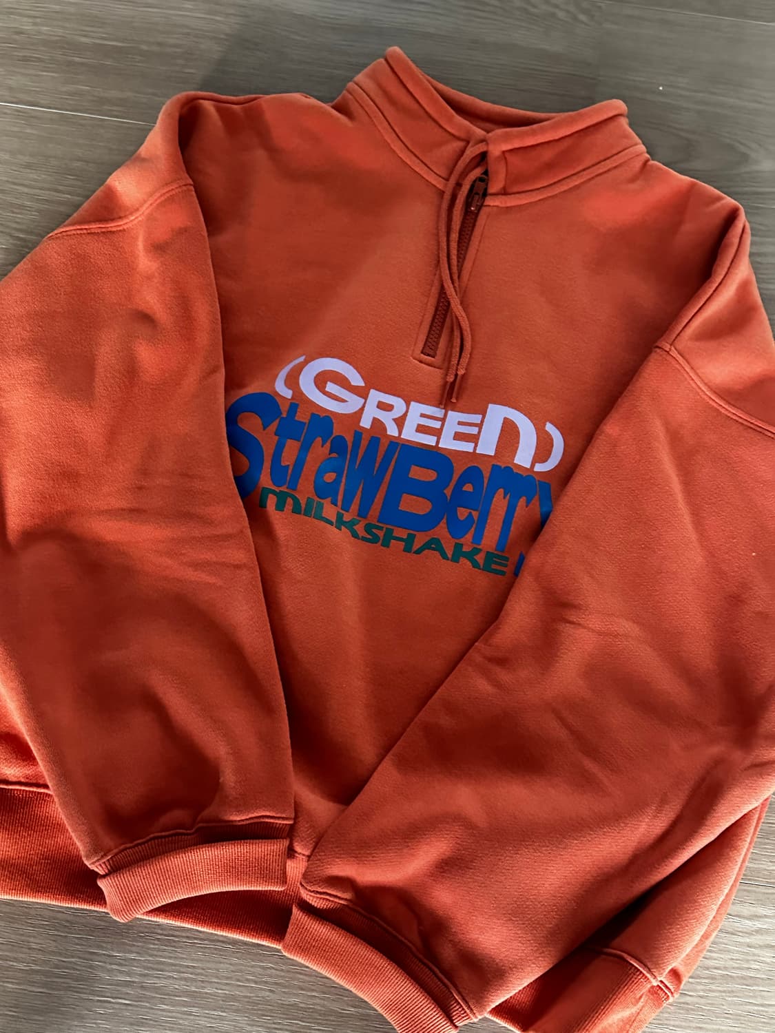 테켓 하프집업 맨투맨 상품이미지1