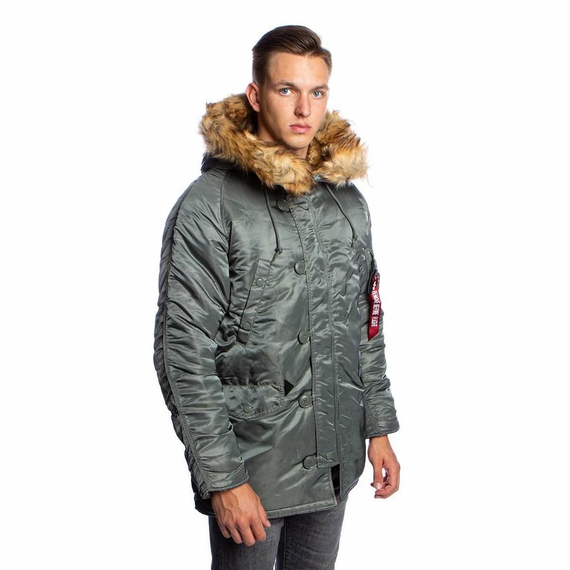 알파인더스트리 USA N-3B파카 M 상품이미지2