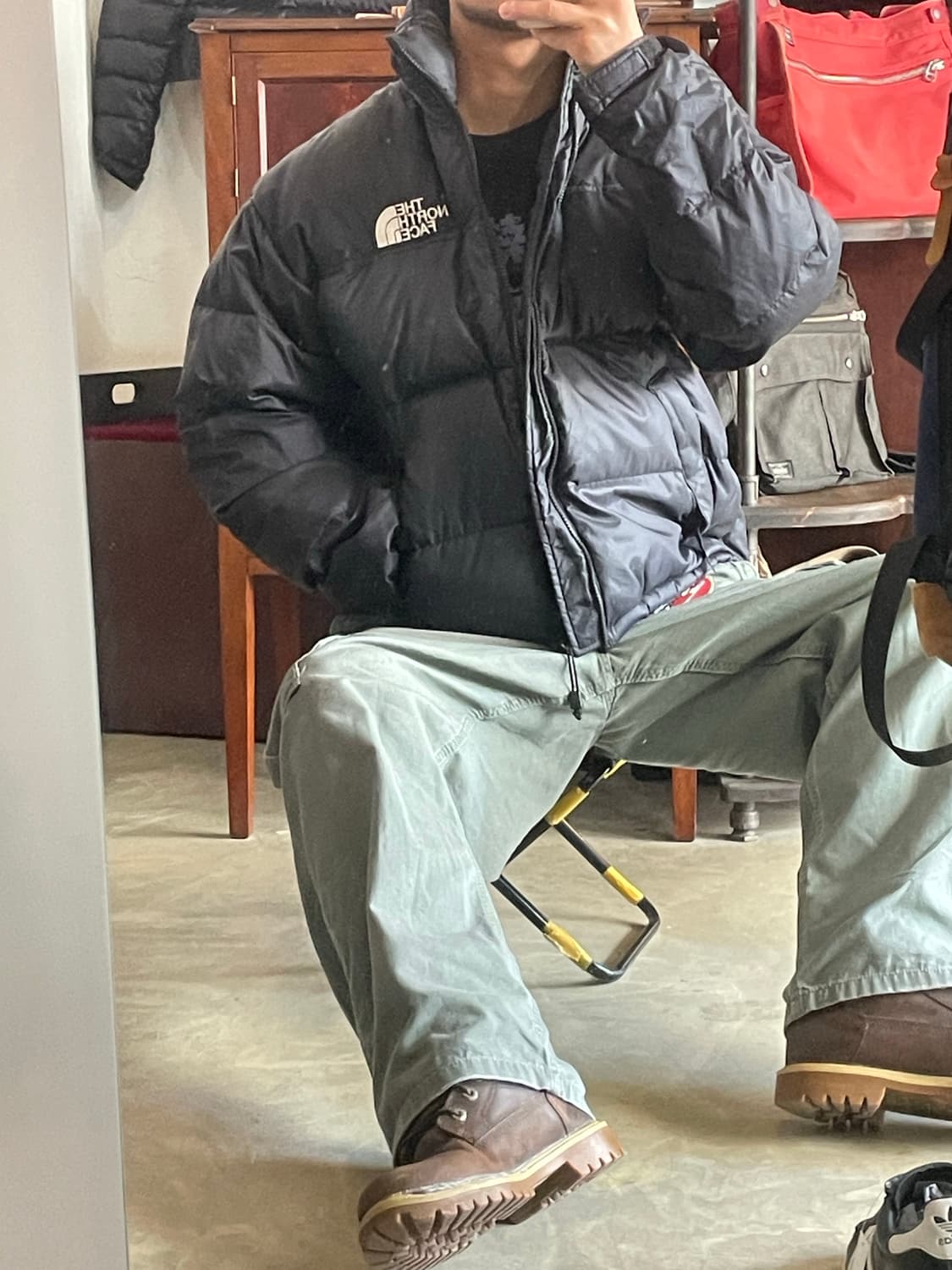 구형 노스페이스 눕시 L 상품이미지1