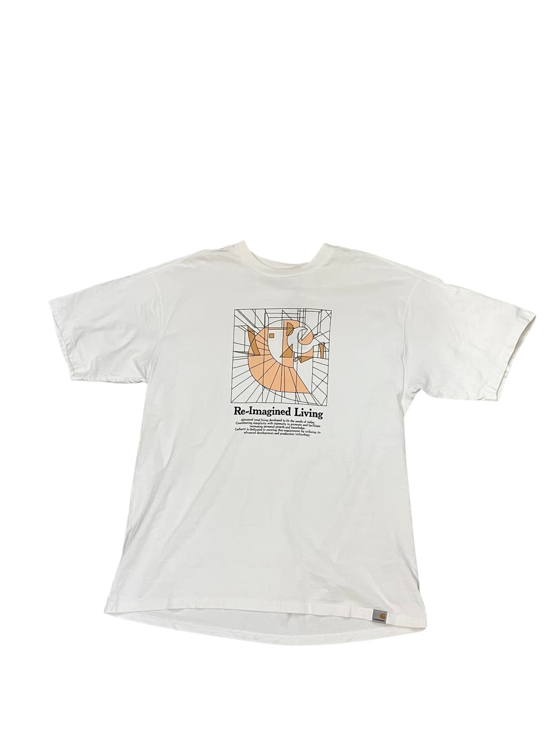 칼하트 반팔 티셔츠 화이트 L #csz3860 상품이미지3