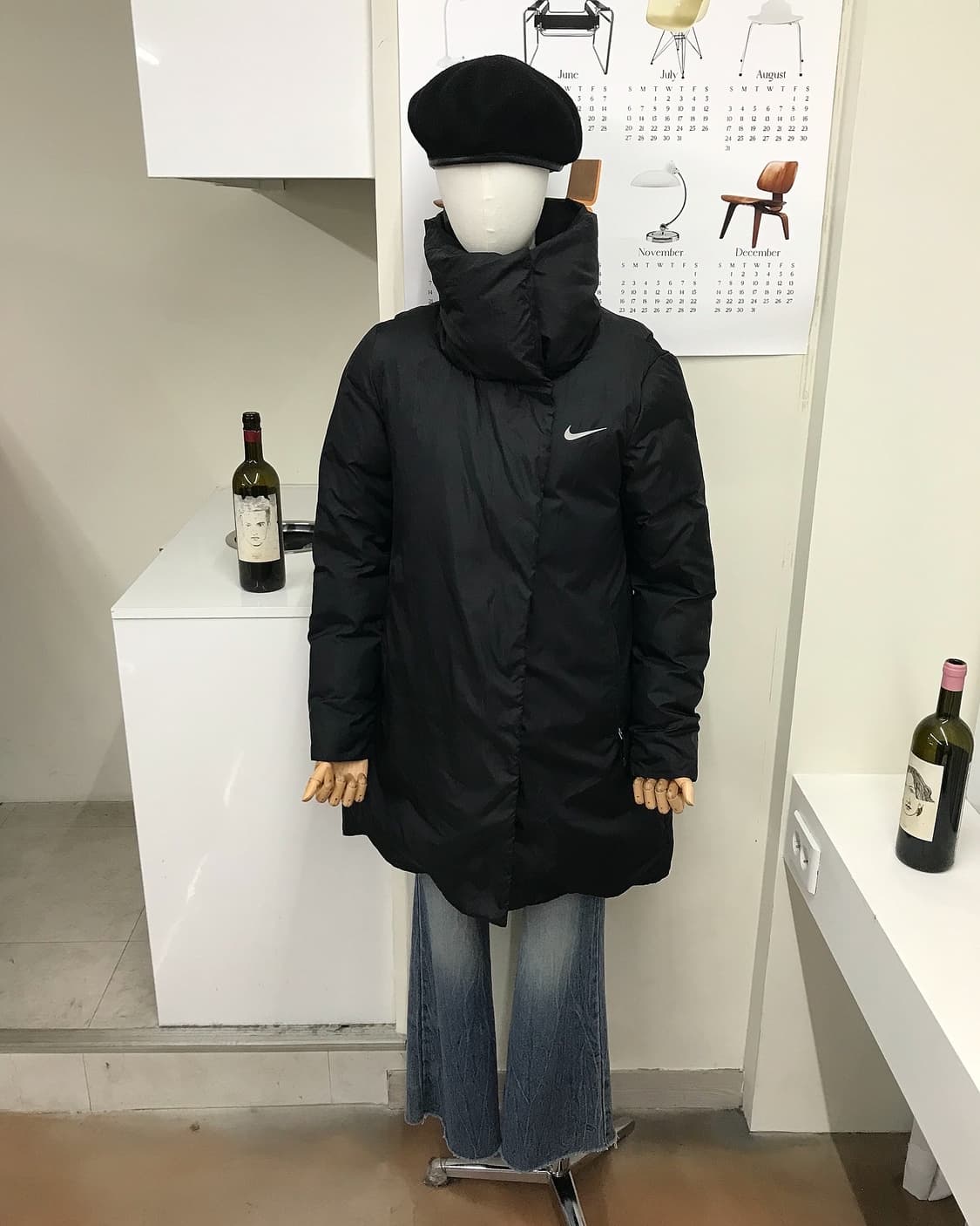 나이키 구스다운 하이넥 롱패딩 상품이미지8