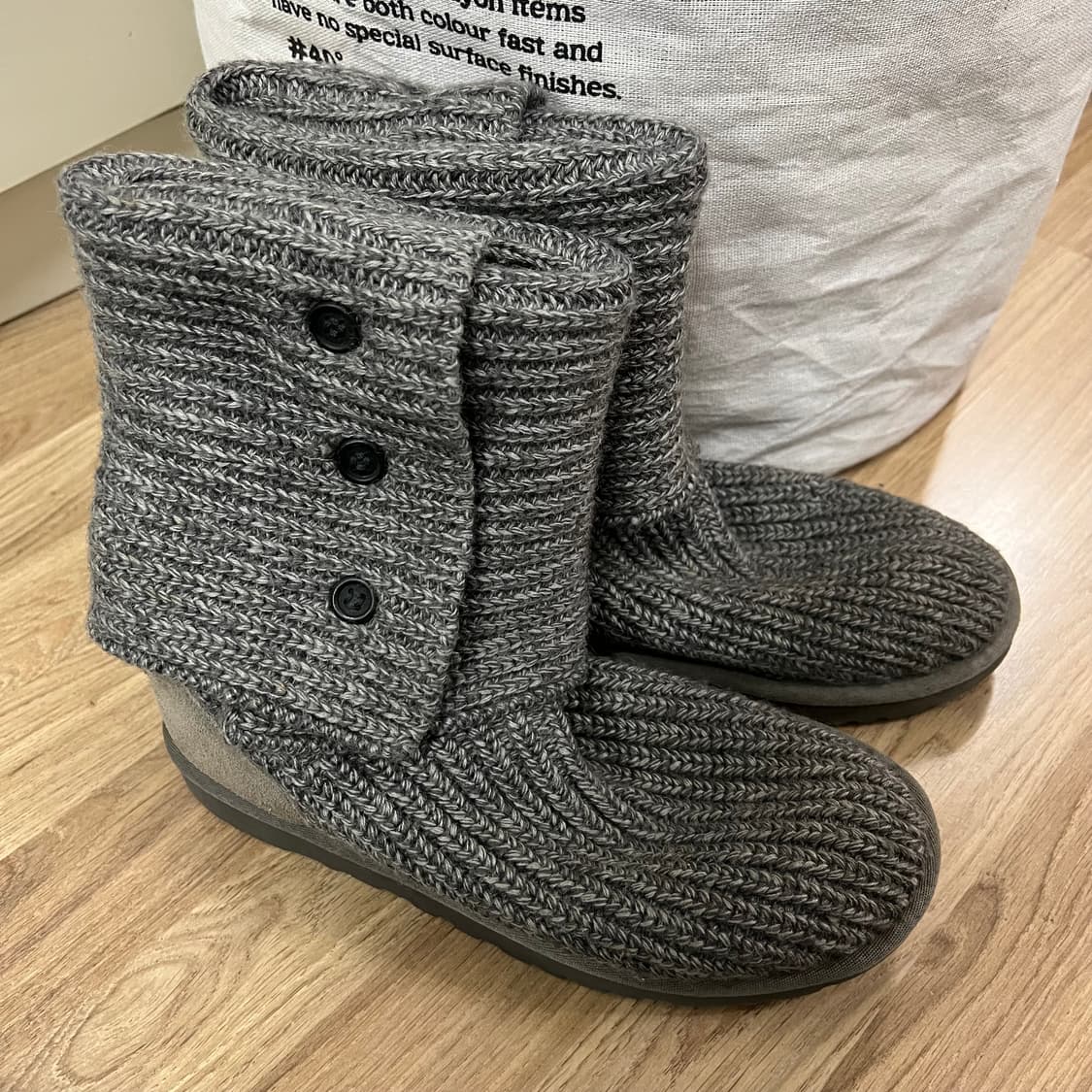 어그 카디 니트 부츠 그레이 상품이미지1