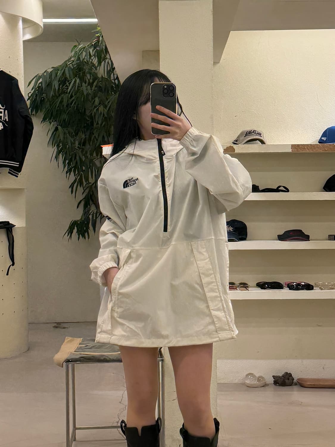 노스페이스 나일론 박시 아노락 U257 상품이미지1