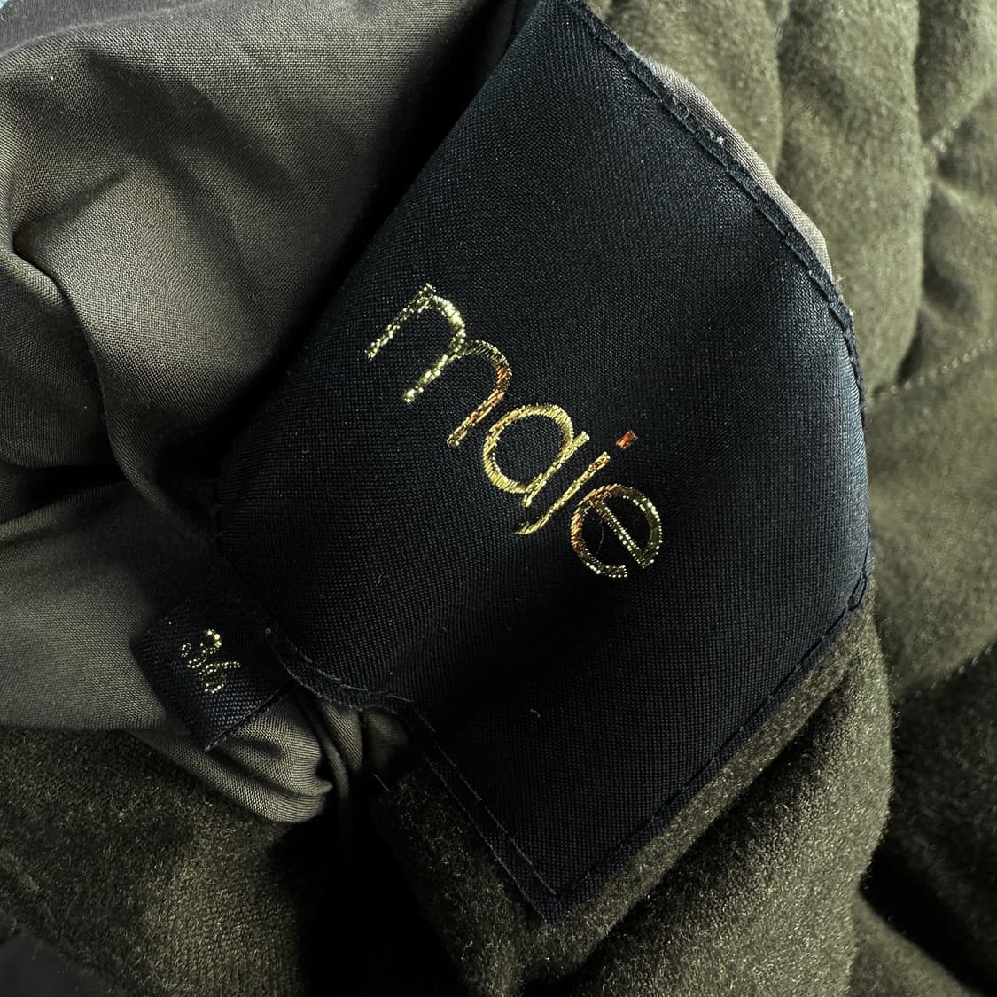 마쥬 maje 리버시블 퀼팅 후드 자켓 상품이미지3