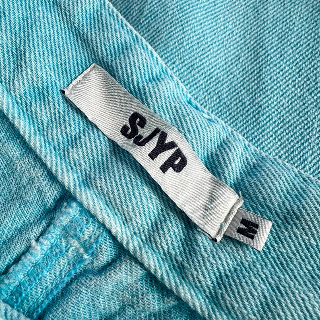 SJYP 22 버튼업 와이드 데님 진 상품이미지3