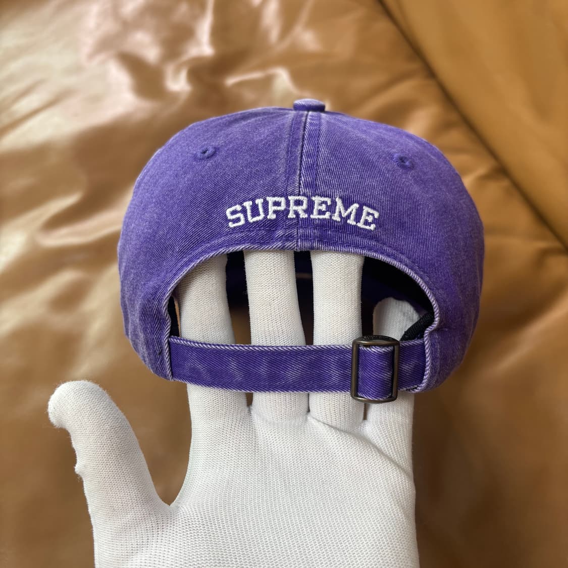 슈프림 S로고 6패널 볼캡 모자 20ss 피그먼트 퍼플 상품이미지8