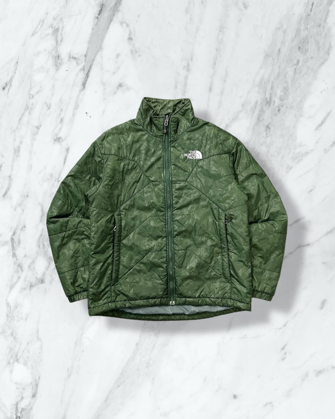 노스페이스 그린 경량 패딩  상품이미지1