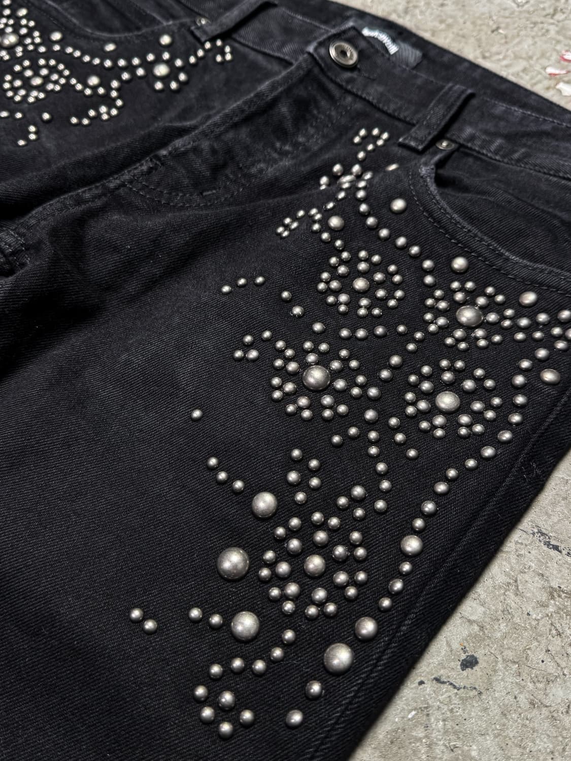 Just Cavalli – Studded Black Denim pants 상품이미지8