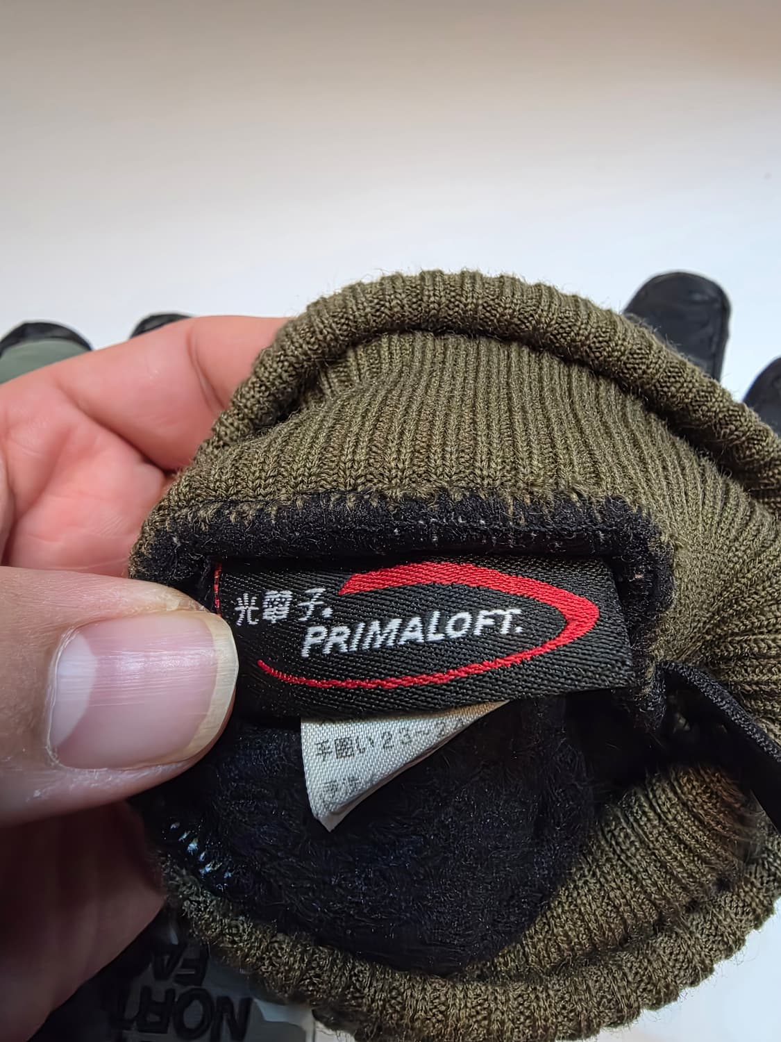 노스페이스 프리마로프트 일본판 카모 장갑 M 상품이미지6