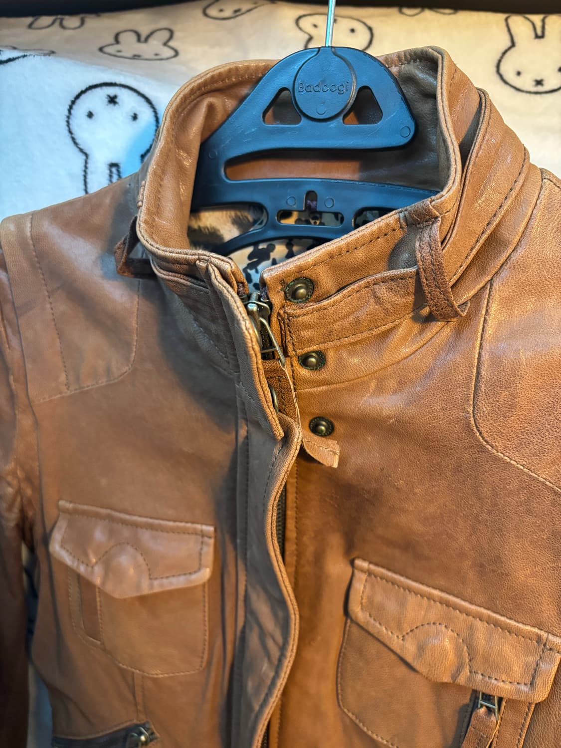 빈티지 양가죽 자켓 상품이미지7