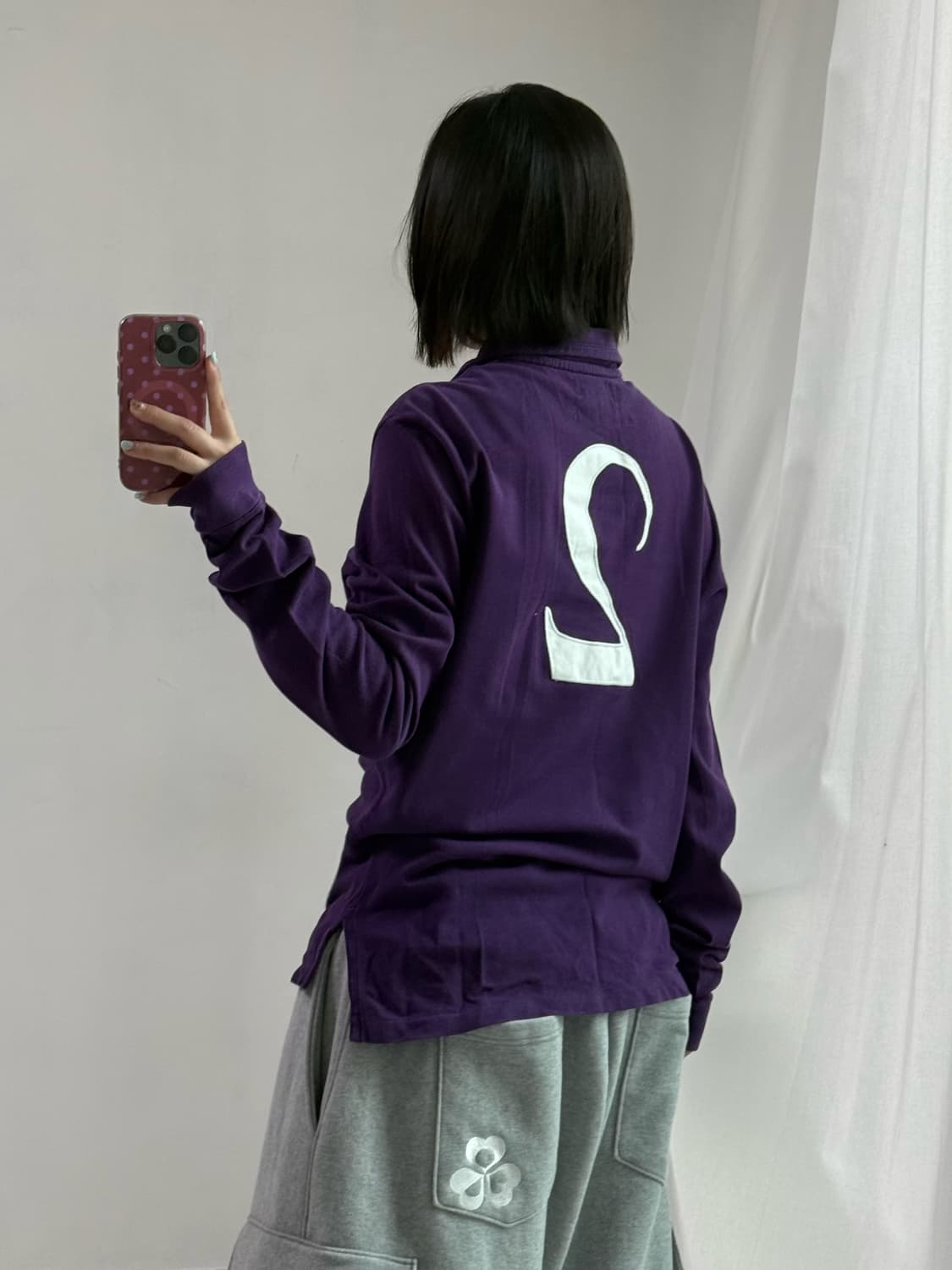 폴로 퍼플 빅포니 롱슬리브 상품이미지4