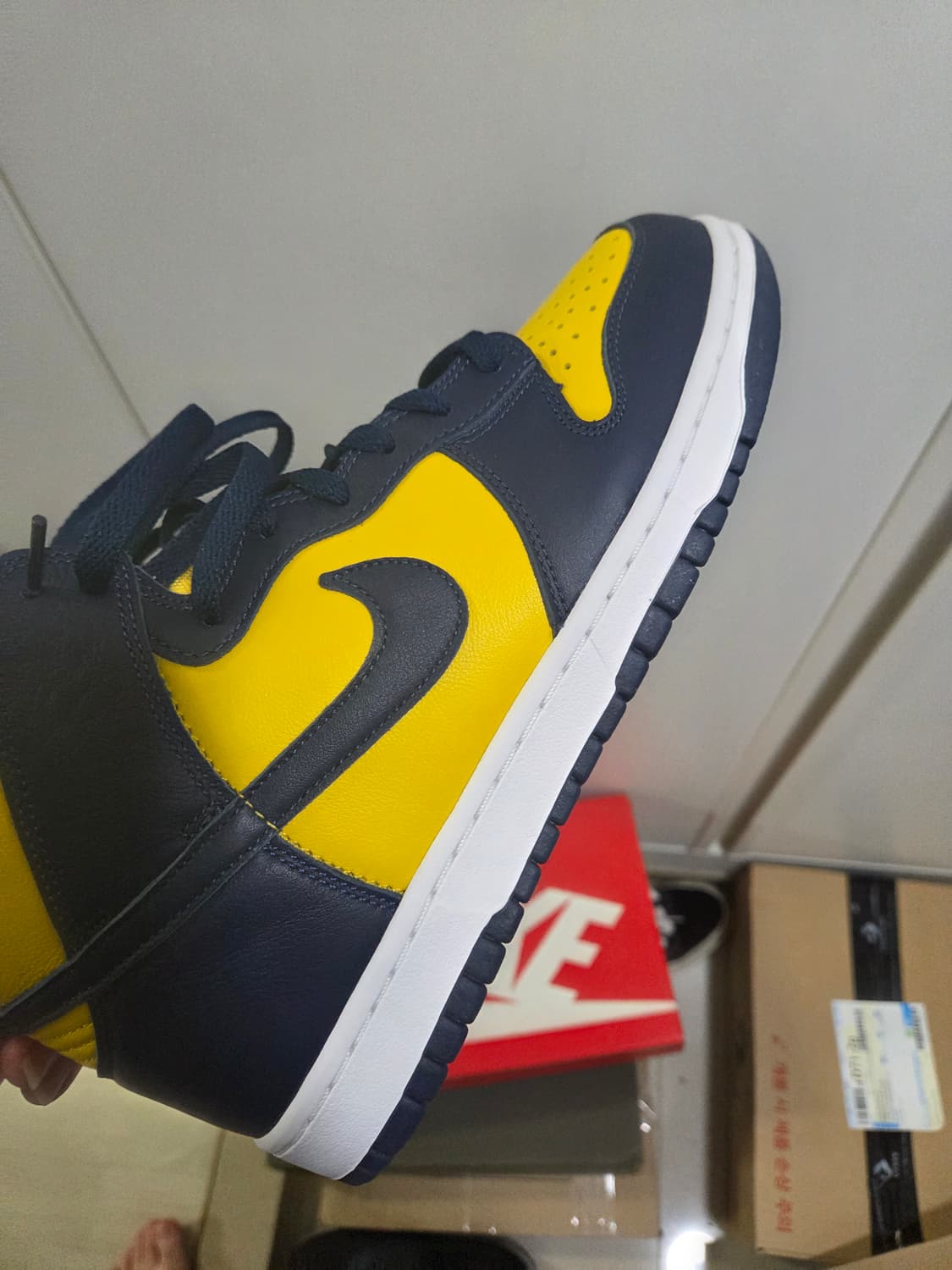 270 나이키 덩크 하이 SP 메이즈 & 블루 상품이미지3