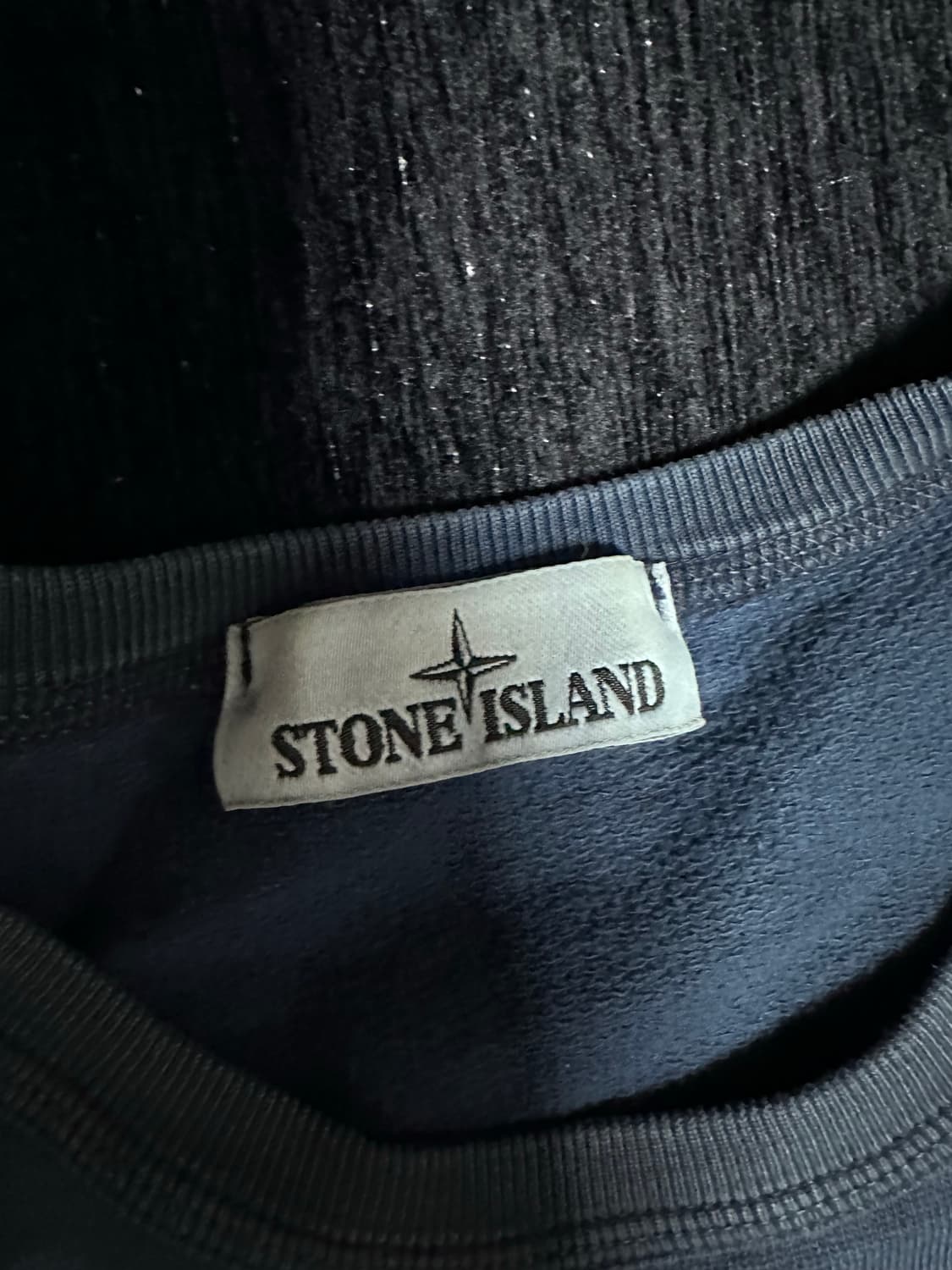 스톤아일랜드 네이비 맨투맨  상품이미지2