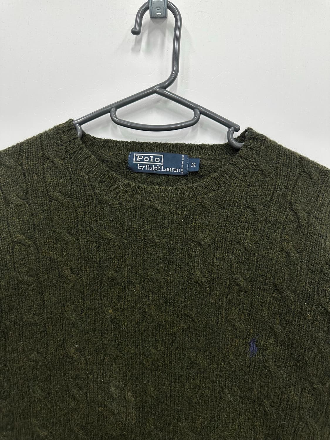 폴로 카키 니트  상품이미지2