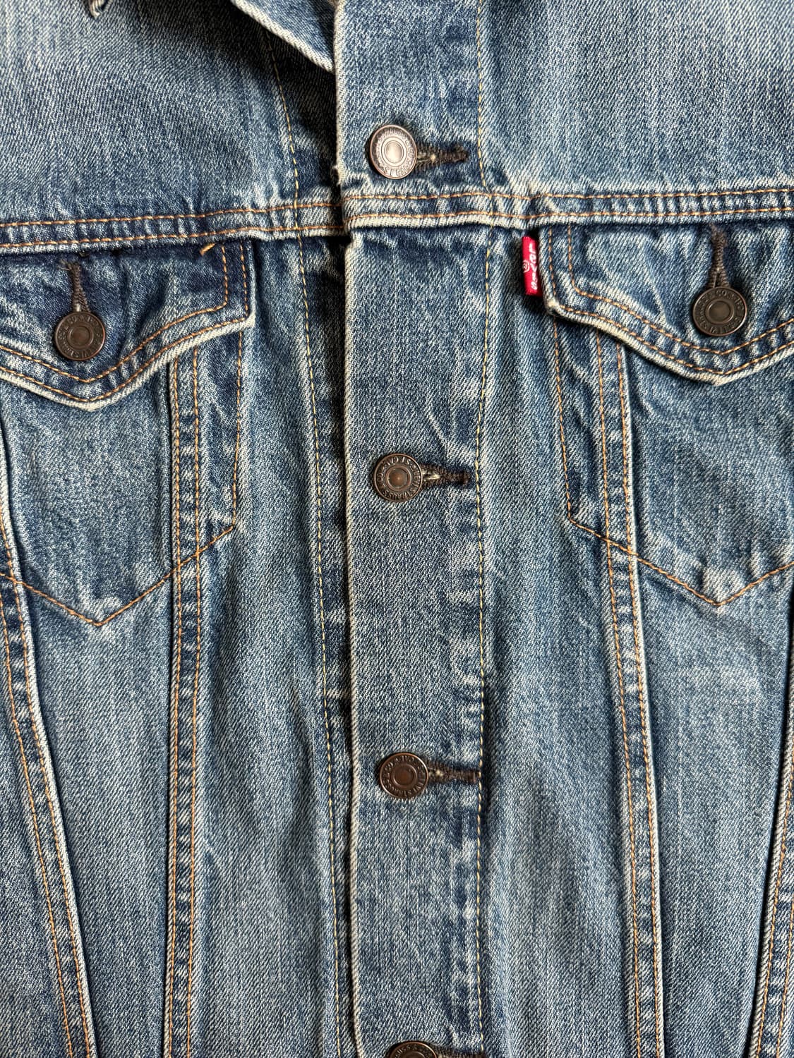 리바이스 3세대 데님자켓 청자켓 S 상품이미지5