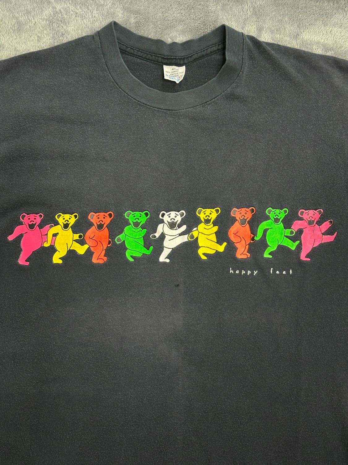 90s 그레이트풀데드 해피핏 티셔츠 M 상품이미지3