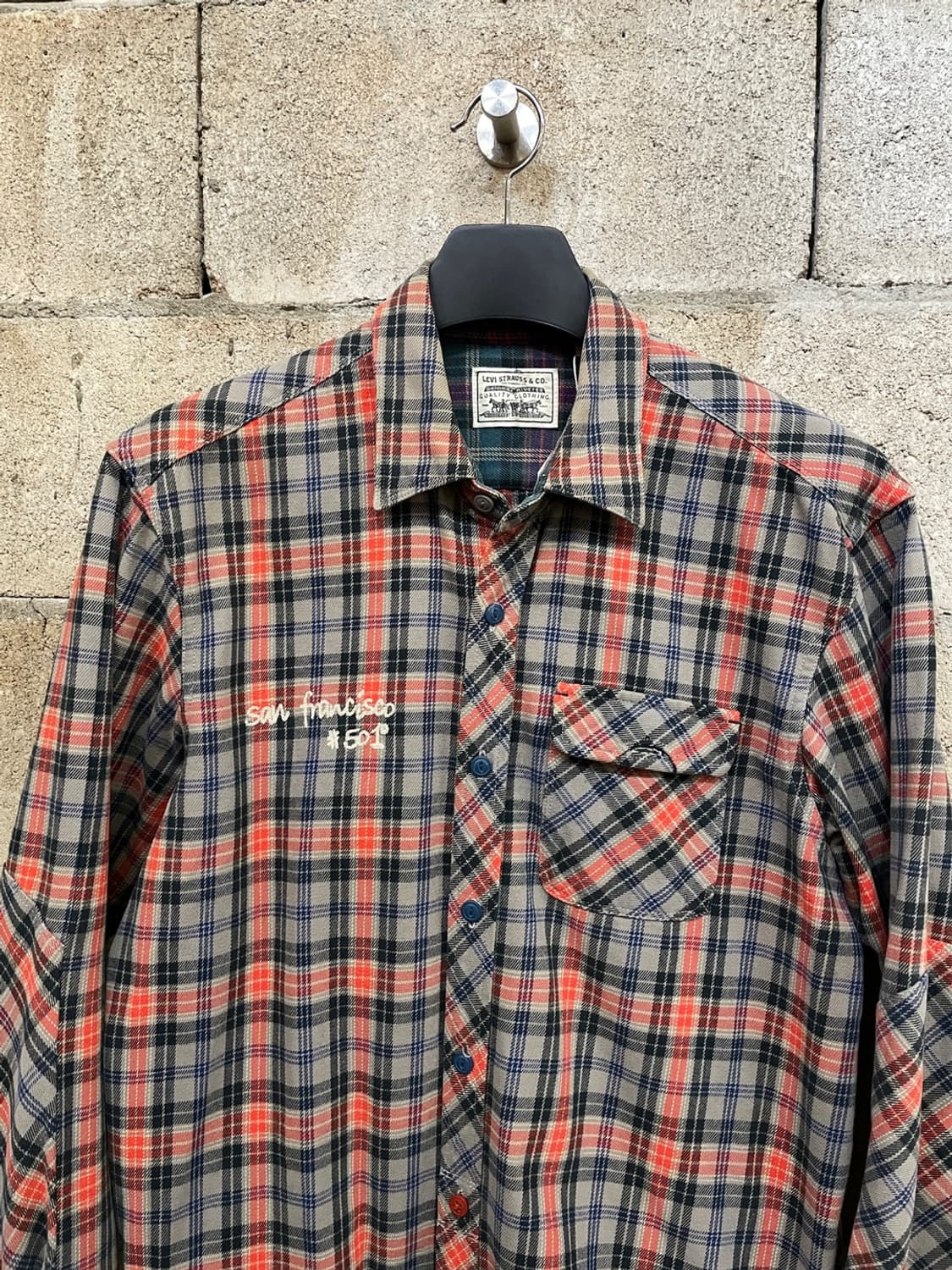 리바이스 헤비 코튼 워크 셔츠 상품이미지2