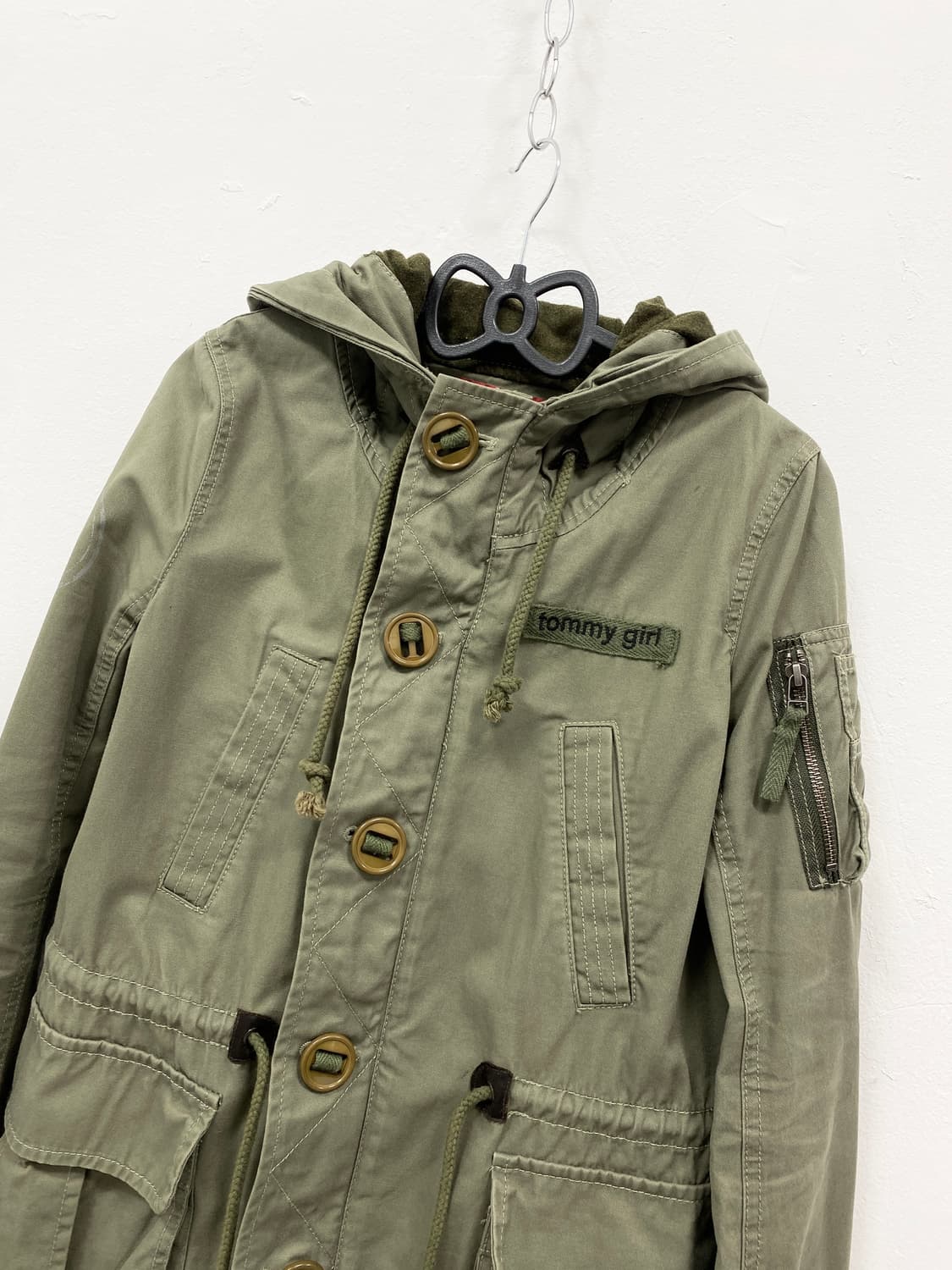 [TOMMY HILFIGER] 타미힐피거 y2k 카키 야상 자켓 상품이미지8