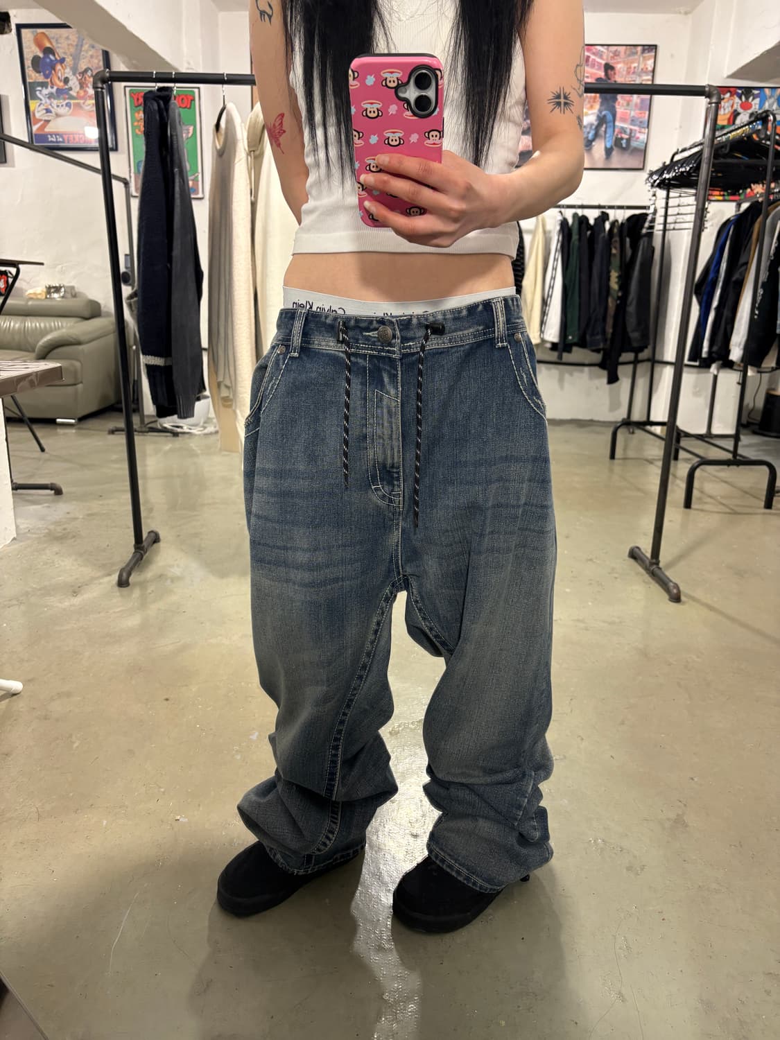 빈티지 데님팬츠 상품이미지2