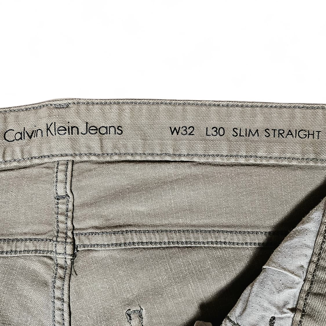 [32X30][캘빈클라인] 슬림 스트레이트 치노 팬츠 상품이미지7
