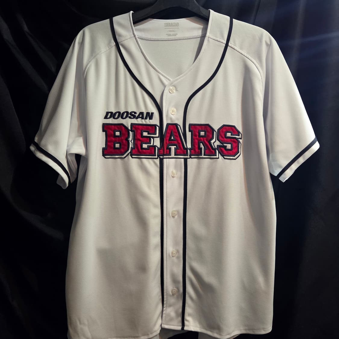 두산 베어스 공식 레플리카 홈 유니폼 노마킹 상품이미지1