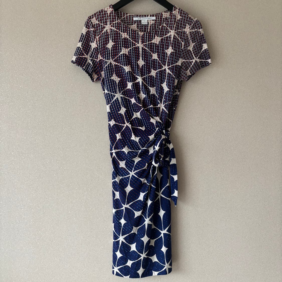 DVF 다이앤본퍼스텐버그 실크져지 원피스 사이즈6 is 상품이미지2