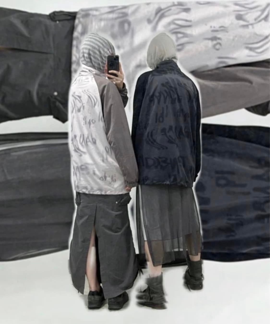 탠스댄스 파히섬 바람막이 그레이 상품이미지1