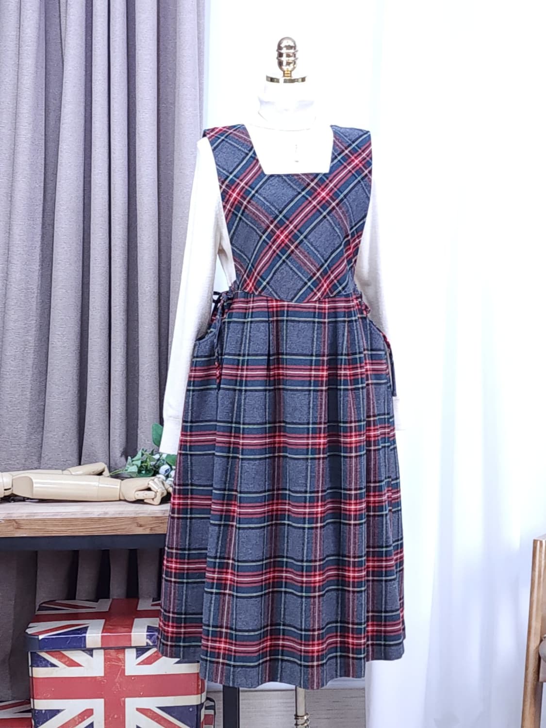 울 원피스 상품이미지1