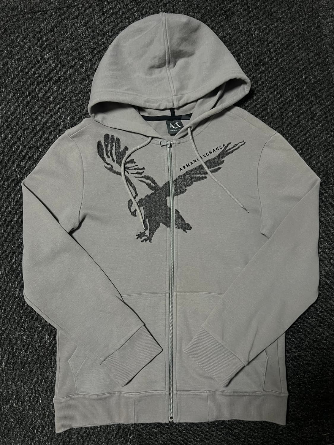아르마니 독수리자수 후드집업 상품이미지1