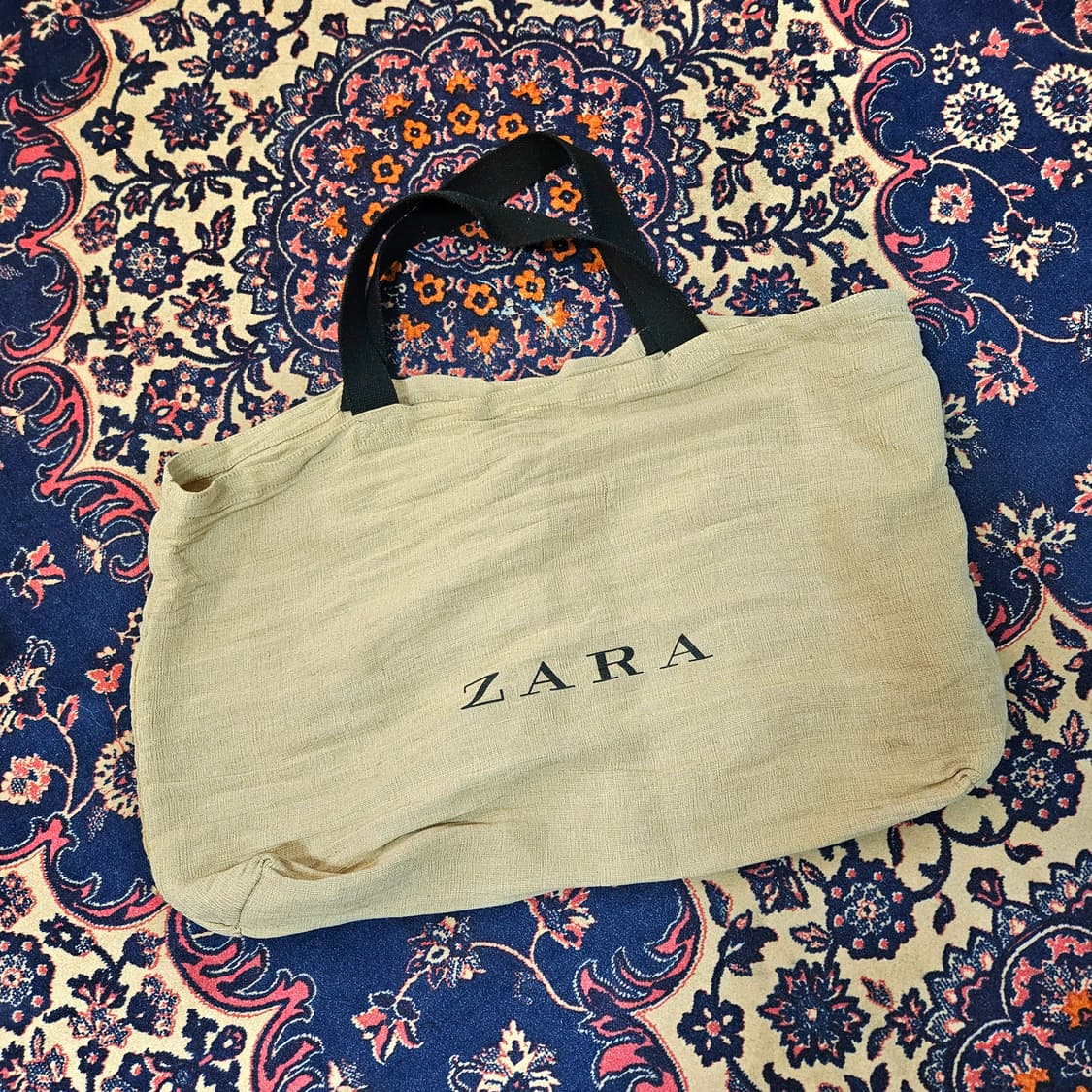 자라(ZARA) 주트 쇼퍼백 65 x 45 x 13 size 상품이미지2