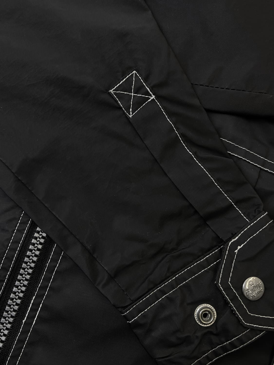 Auf Jeans 90s 투포켓 PU 집업 셔츠 자켓 상품이미지7