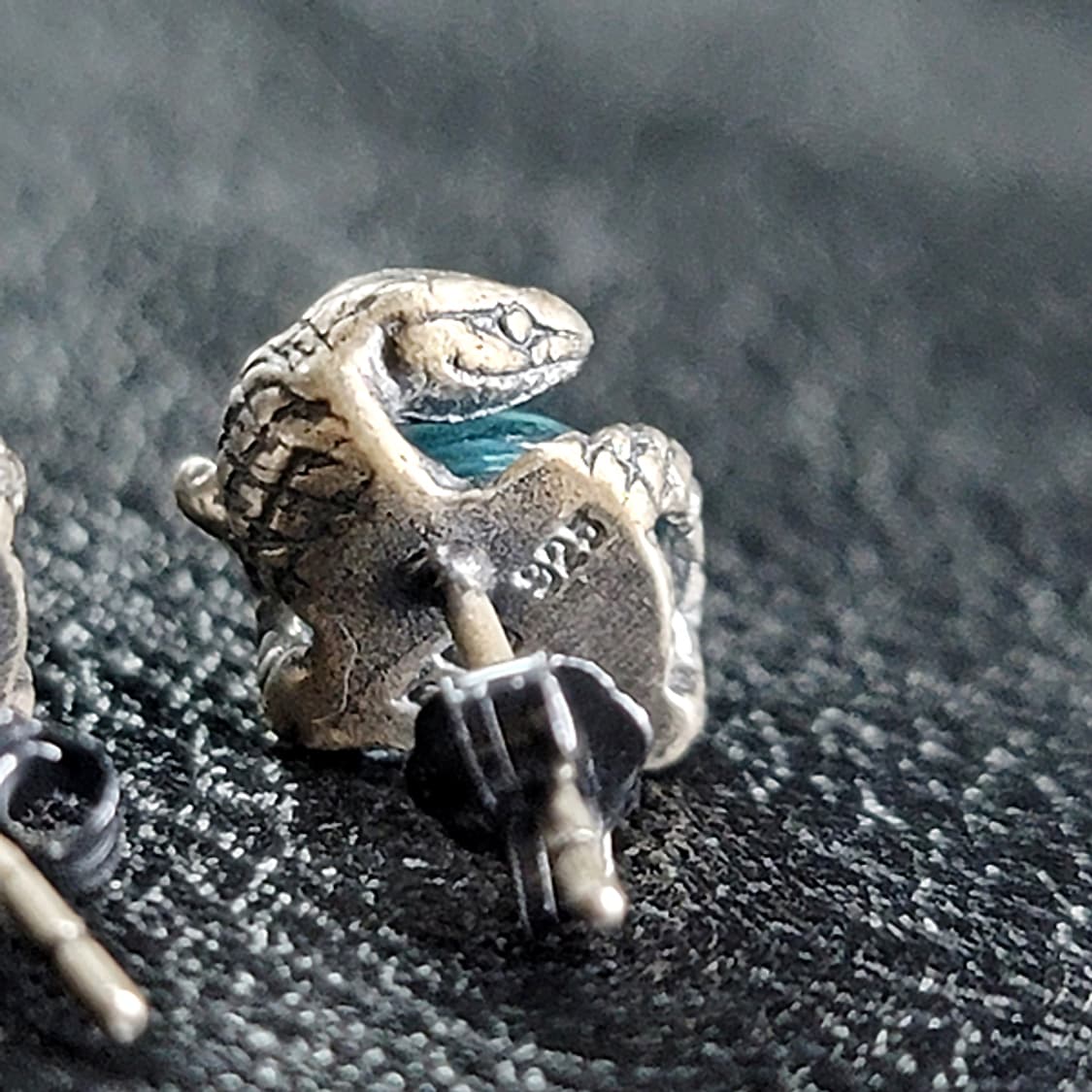 페럴 실버 귀걸이 피어싱 은 남자 여자 명품 고딕 고대 뱀 상품이미지5