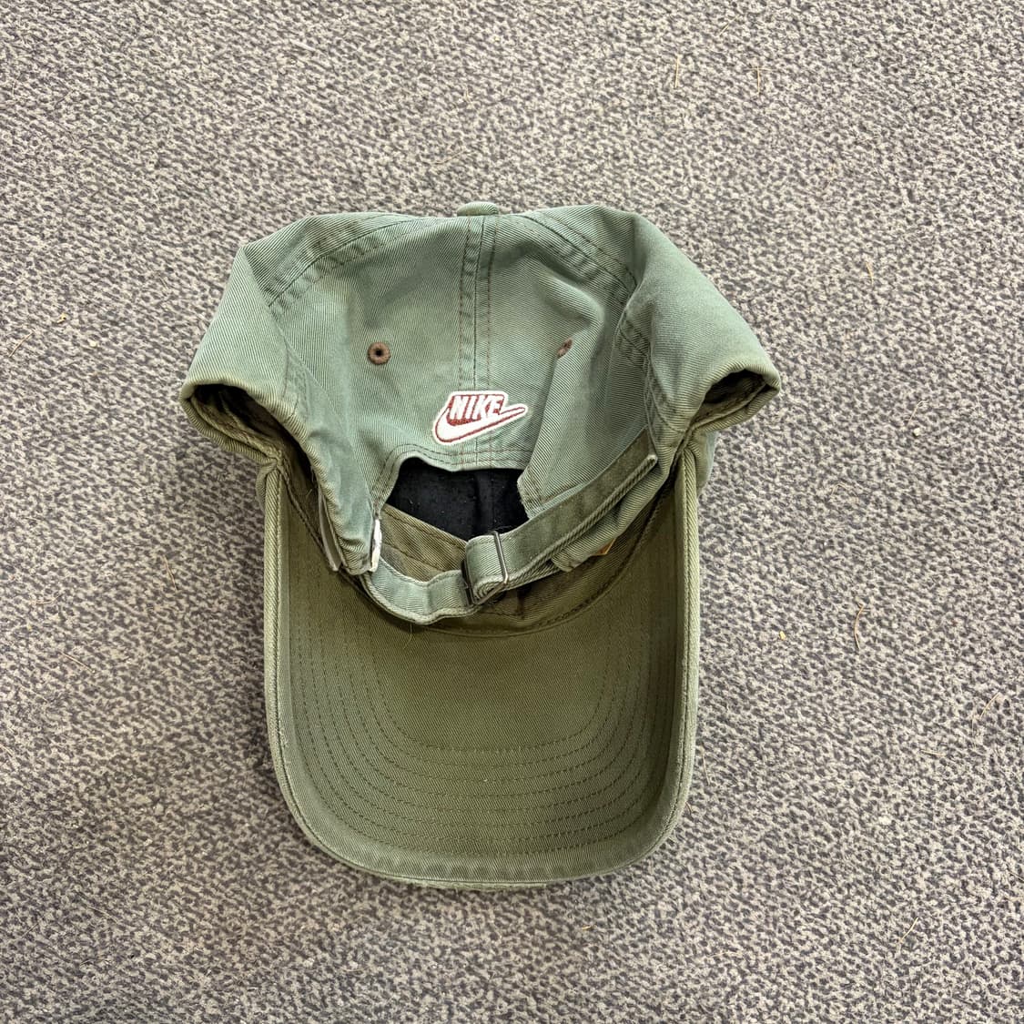 237. 나이키 올드스쿨 빈티지 카키캡 상품이미지3
