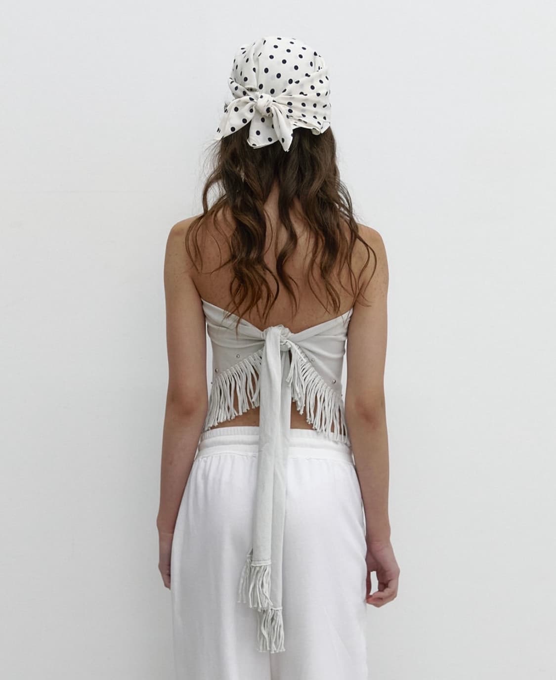 ASURA TASSEL STUD SCARF 상품이미지2