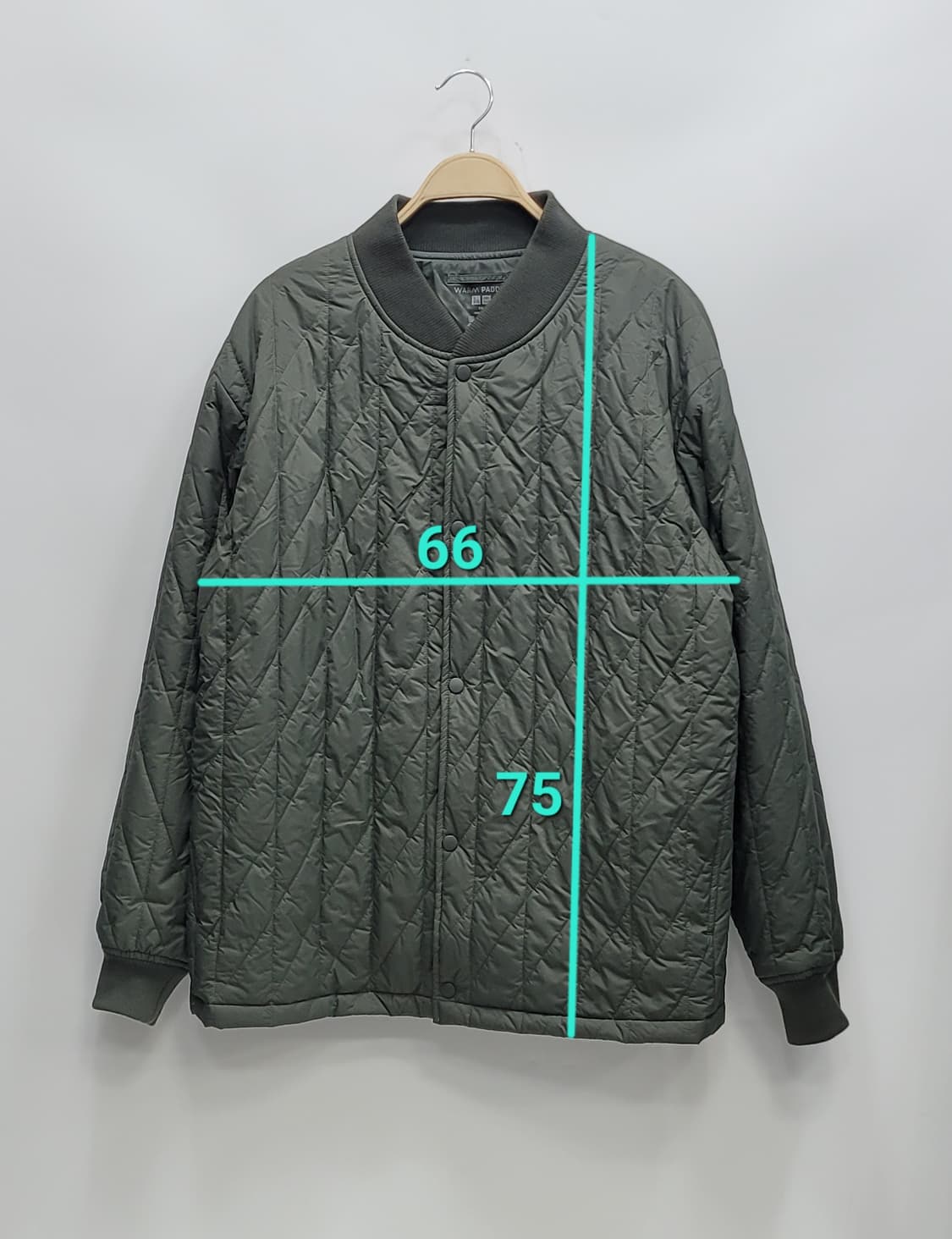 유니클로 웜 패디드 퀼팅 패딩 자켓 / 남 XXL
 상품이미지9