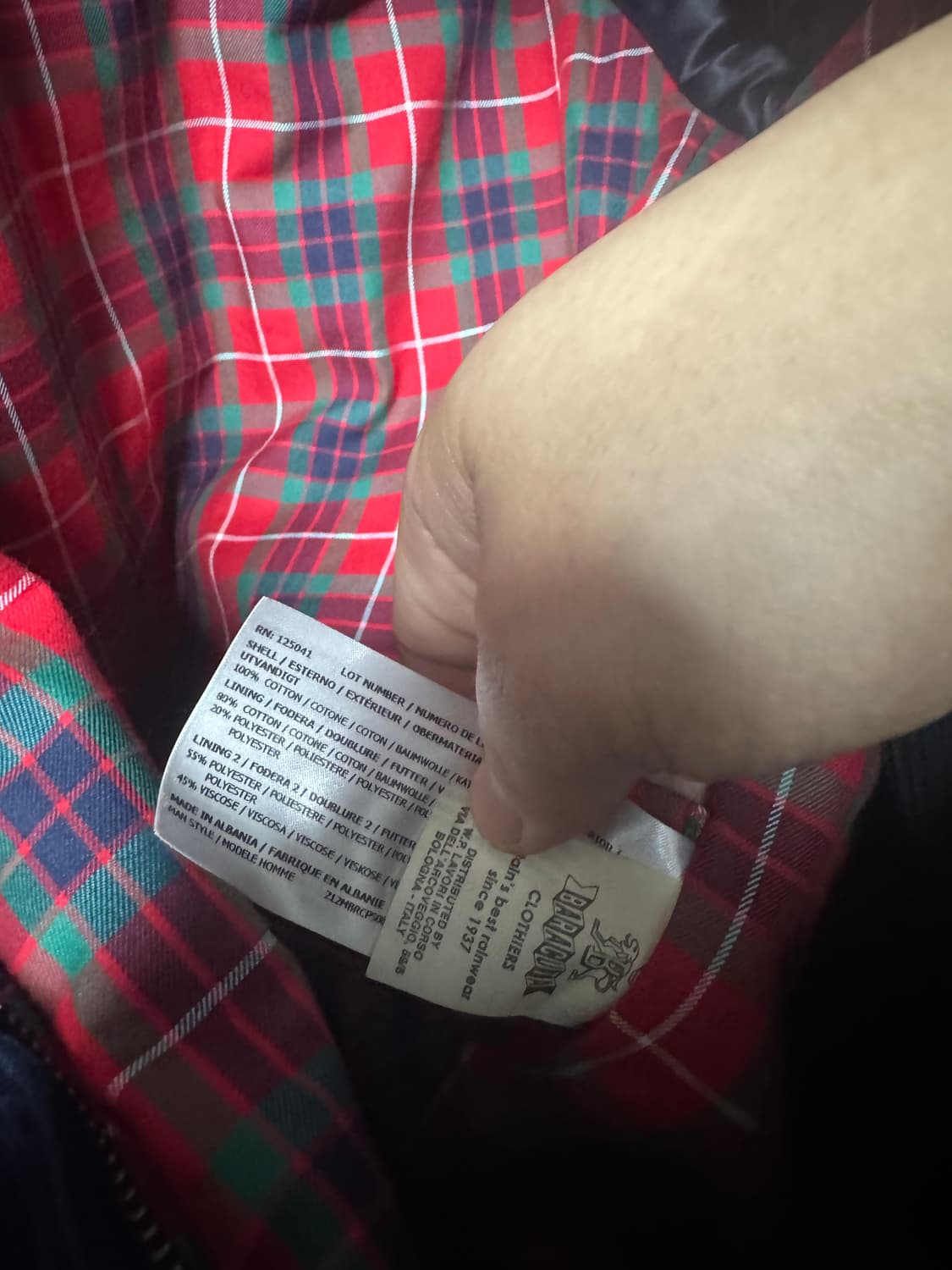 바라쿠타 G9 코듀로이 네이비 42(105)  상품이미지4