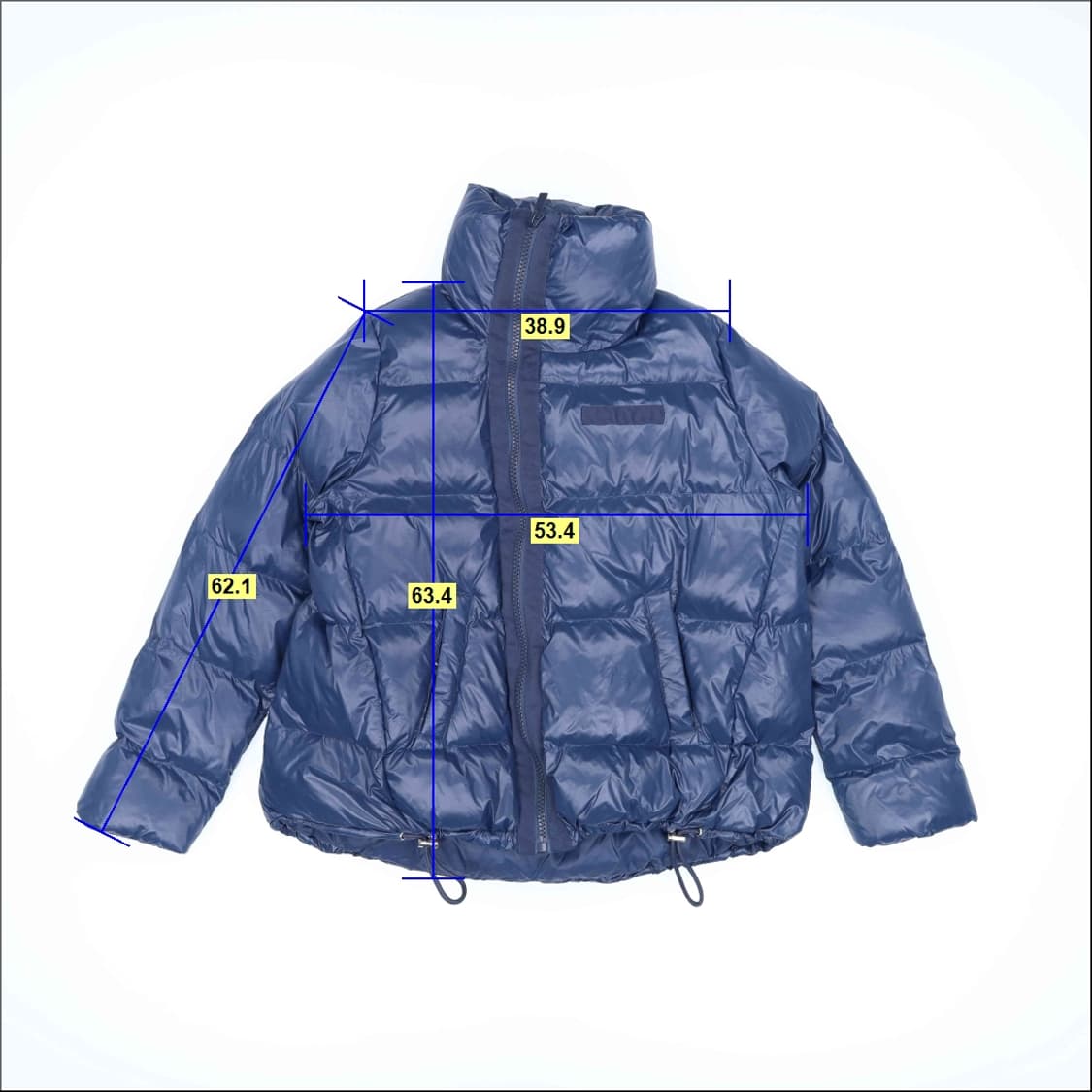 [M] 데님오브벌츄 여성 스트링 패딩점퍼 1205HR1 상품이미지7