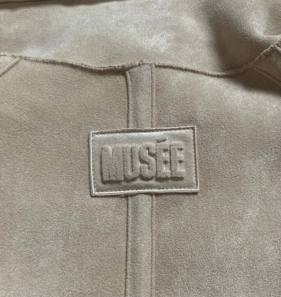 뮤제 100%램스울 리버시블 무스탕 아이보리 상품이미지10