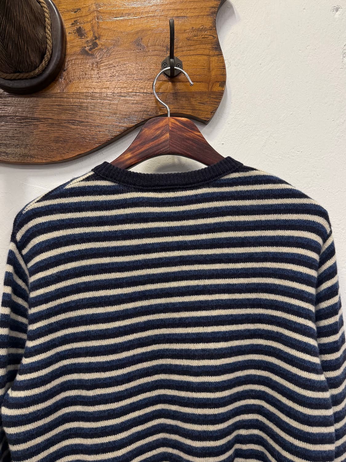 77) Lacoste Striped Wool Crewneck Knit S 상품이미지6