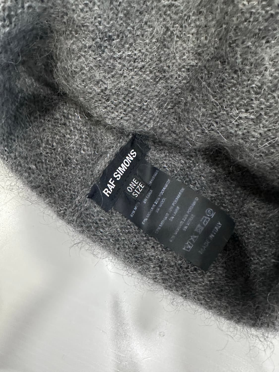 라프시몬스 그레이 비니 상품이미지2