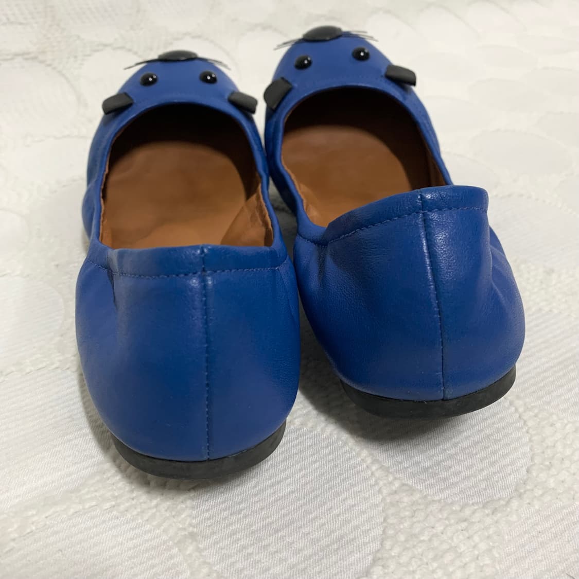 마크 바이 마크 제이콥스 블루 레더 마우스 플랫 슈즈 상품이미지6