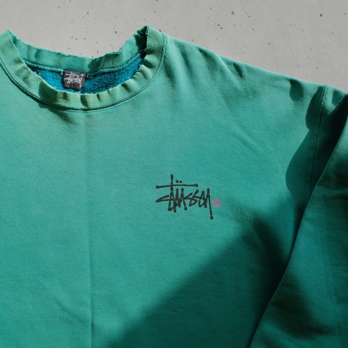 1980’s Made In USA Stussy Sweat Shirt 상품이미지2