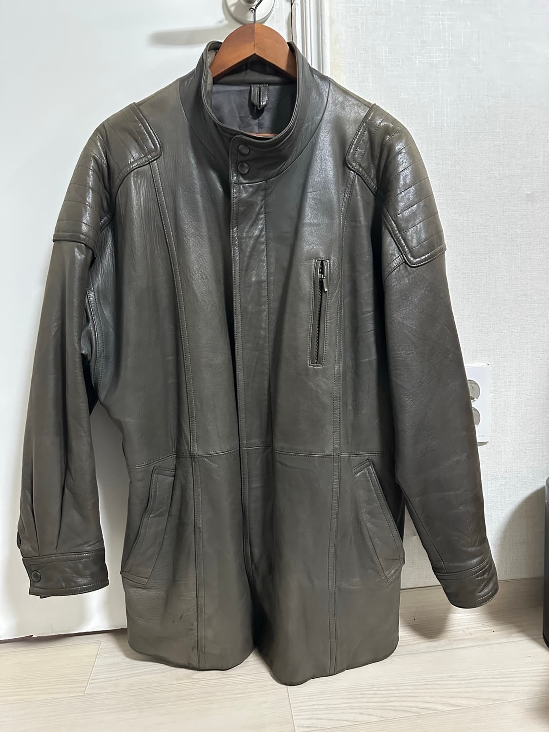 일본 빈티지 가죽 자켓 상품이미지1